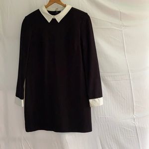 Black & White Collared Dress